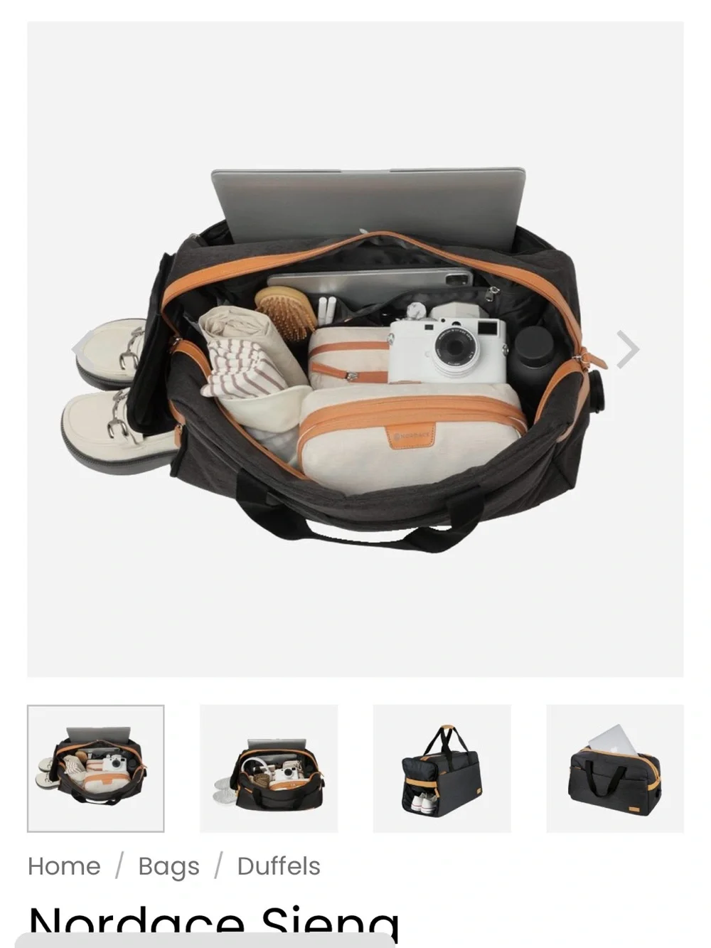 Nordace Travel Duffel with Pack It All Bundle‎